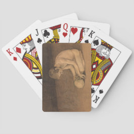 Baraja De Cartas Niño con calavera (por Magnus Enckell)