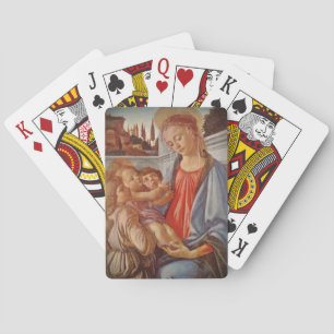 Baraja De Cartas Niño de Cristo de Madonna y dos ángeles