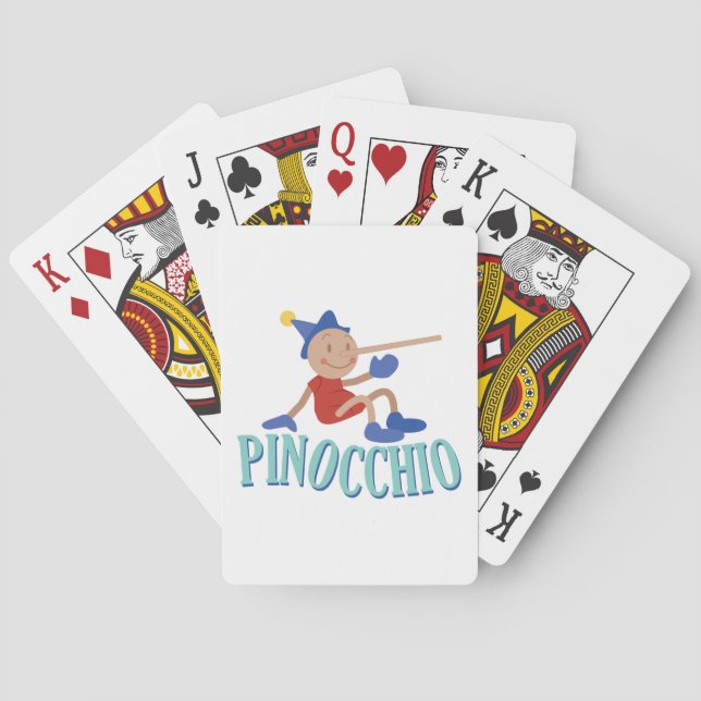 Baraja De Cartas Niño Pinocho (Reverso)
