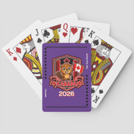 Baraja De Cartas Niños de Canadá