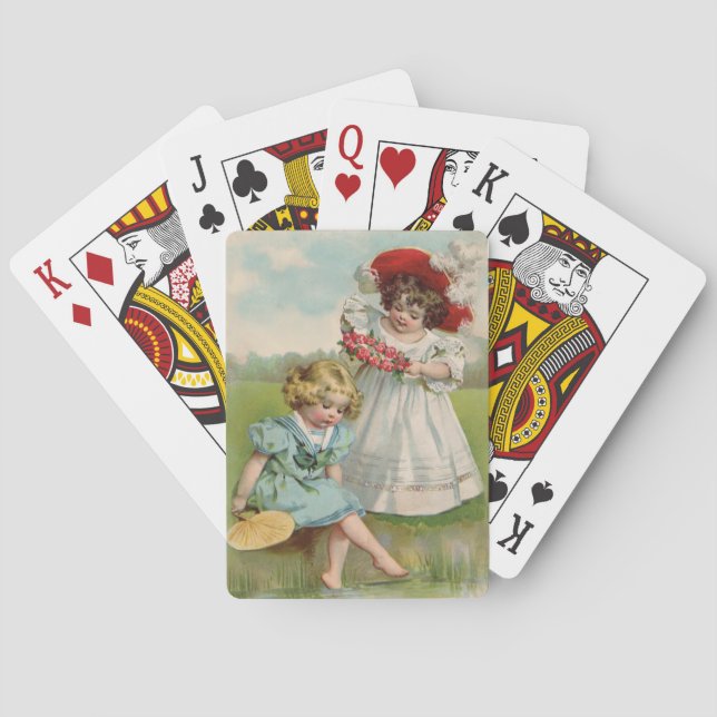 Baraja De Cartas Niños de Victoria (Reverso)