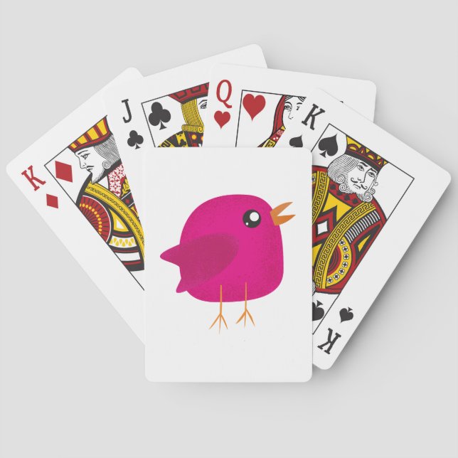 Baraja De Cartas Niños pajarito lindo  (Reverso)