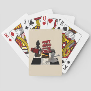 Baraja De Cartas No ensucie con el ajedrez