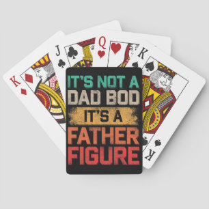 Baraja De Cartas No es una sangre de papá es gracioso para un padre