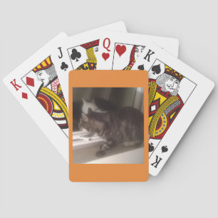 Baraja De Cartas No hablar con usted tarjetas de reproducción de bi