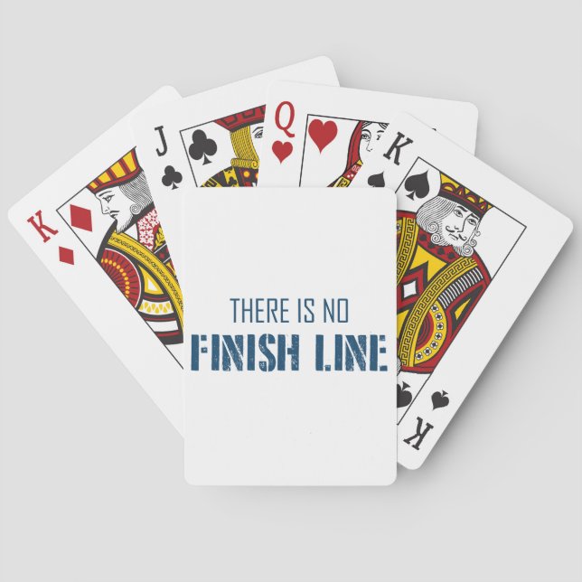 Baraja De Cartas No hay línea de fin (Reverso)