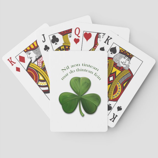 Baraja De Cartas No hay lugar como el hogar (Reverso)