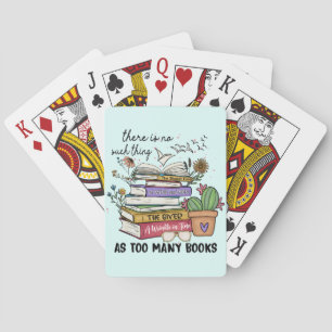 Baraja De Cartas No hay nada como tantos libros
