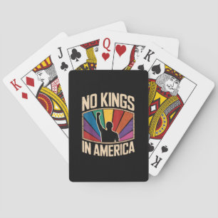 Baraja De Cartas No Hay Reyes En América Desde 1776 Diseño Creativo