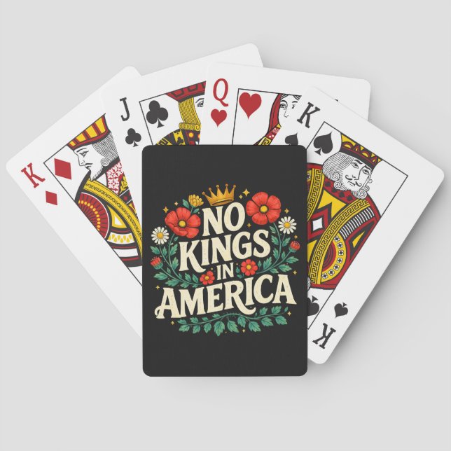 Baraja De Cartas No Kings América (Reverso)