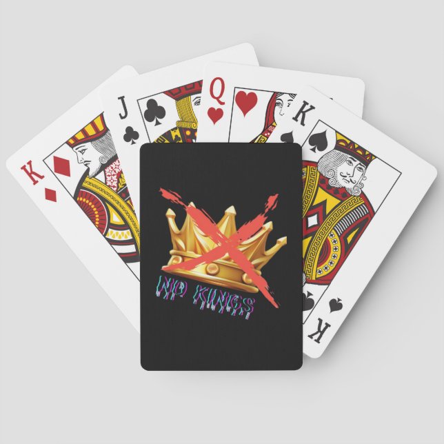 Baraja De Cartas No Kings Diseño de Moda (Reverso)