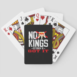 Baraja De Cartas No Kings Es Diseño Mínimo Clásico