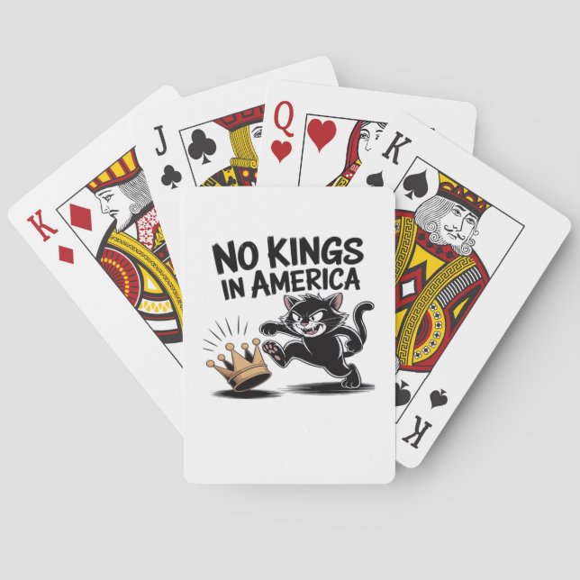 Baraja De Cartas No Kings In America Classic Bold Casual (Reverso)