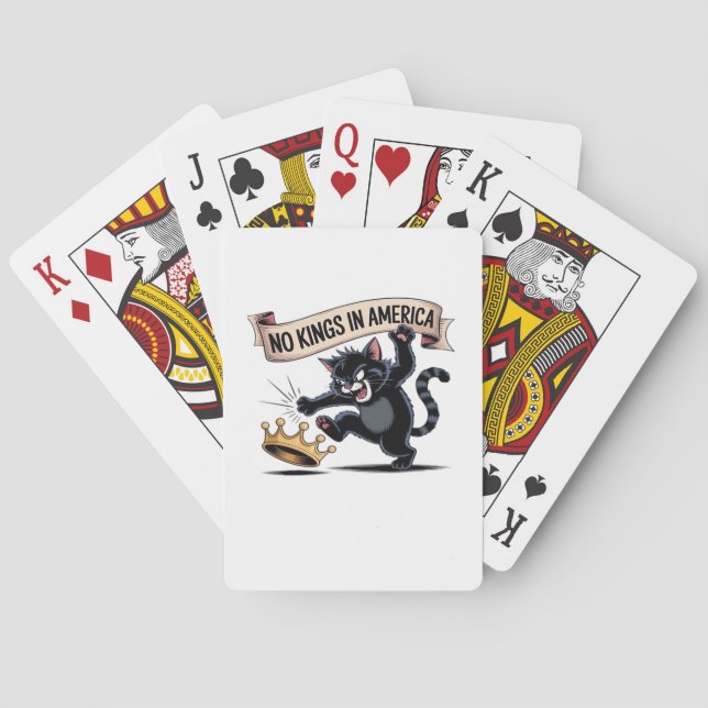 Baraja De Cartas No Kings In America Classic Creative Style (Reverso)