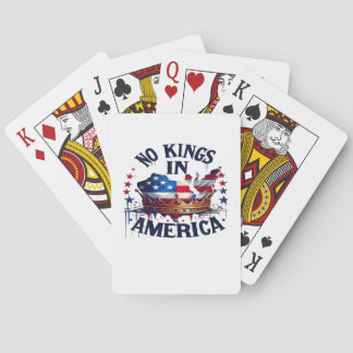 Baraja De Cartas No Kings In America Classic Retro Cool
