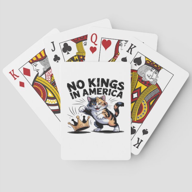 Baraja De Cartas No Kings In America Classic Simple Clean (Reverso)
