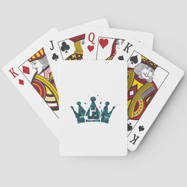 Baraja De Cartas No Kings In America Freedom Aesthetic (Reverso)