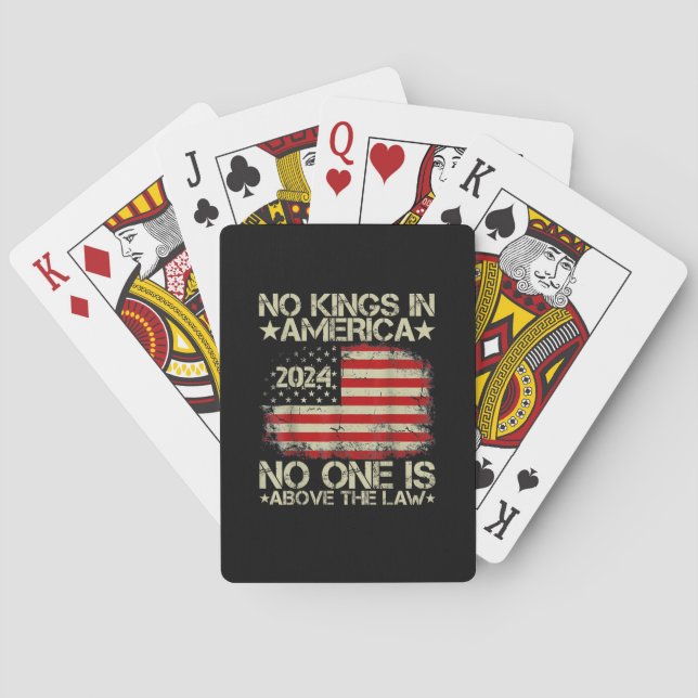 Baraja De Cartas No Kings In America Minimal Clean (Reverso)
