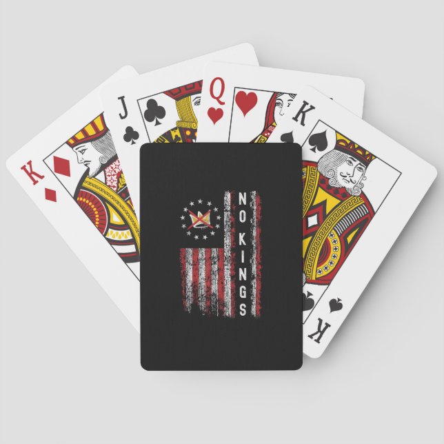 Baraja De Cartas No Kings In America Minimal Clean (Reverso)