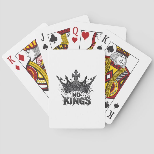 Baraja De Cartas No Kings In America Minimal Clean (Reverso)