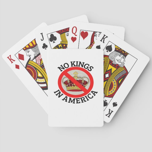 Baraja De Cartas No Kings In America Patriotic Style (Reverso)