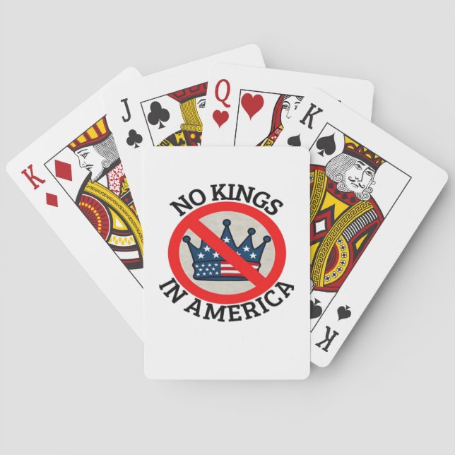 Baraja De Cartas No Kings In America Retro Classic (Reverso)