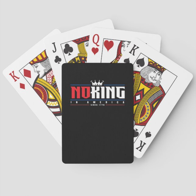Baraja De Cartas No Kings In America Since 1776 Classic (Reverso)