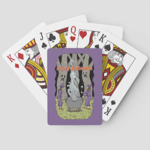 Baraja De Cartas No Lo Que Esperaban Feliz Halloween