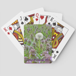 Baraja De Cartas ¡No lo sople! Dandelion