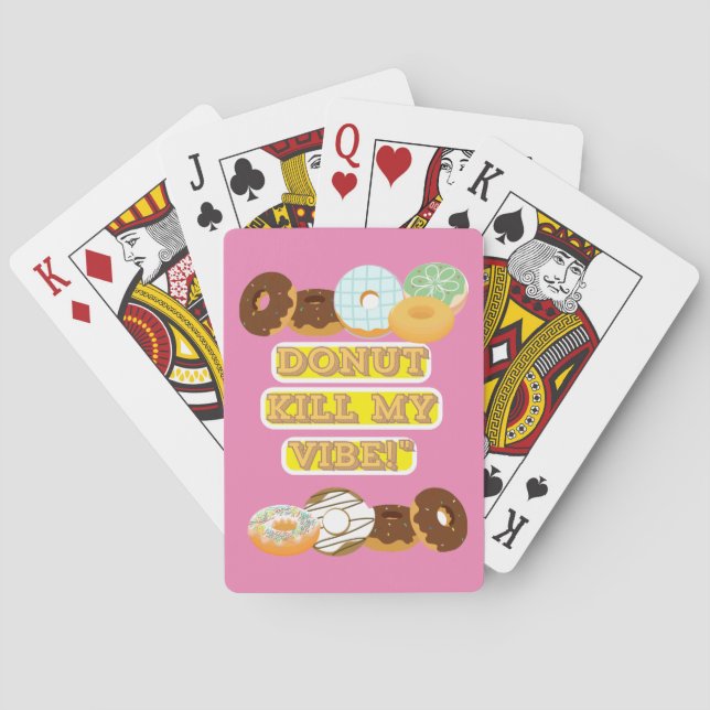 Baraja De Cartas ¡No maten mi vibra! (Reverso)