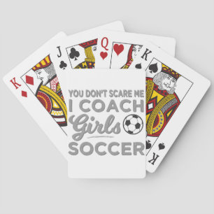 Baraja De Cartas No me asustas, entreno Chicas de fútbol
