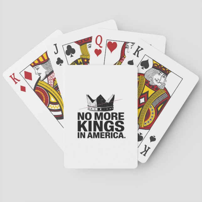 Baraja De Cartas No More Kings In America (Reverso)