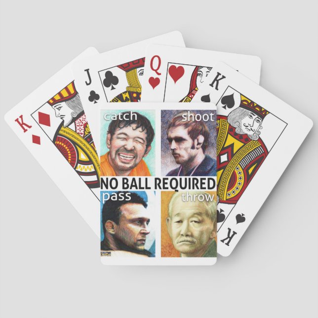 Baraja De Cartas No se requiere bola para jugar (Reverso)