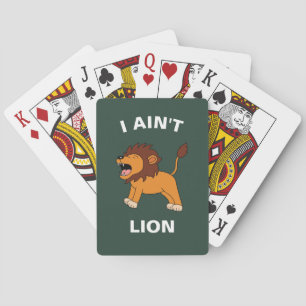 Baraja De Cartas No soy un divertido animal salvaje
