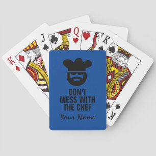 Baraja De Cartas No te metas con el chef divertido