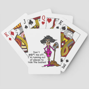 Baraja De Cartas No te metas conmigo