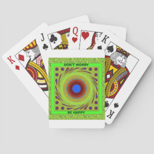 Baraja De Cartas No te preocupes por ser arte feliz