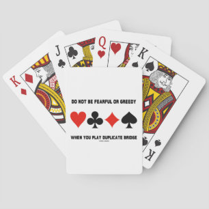 Baraja De Cartas No Tengas Miedo Ni Codicia Cuando Reproducir Dupli