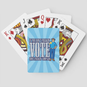 Baraja De Cartas No VOTEN No se quejen