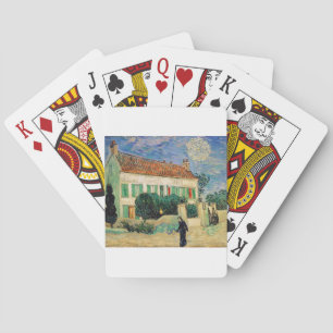 Baraja De Cartas Noche blanca de la casa de Van Gogh