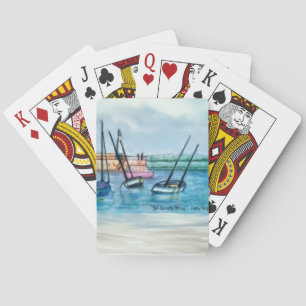 Baraja De Cartas ¡Noche de caza con temática de playa!