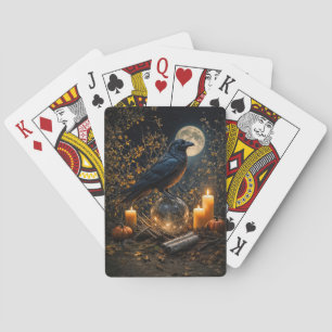 Baraja De Cartas Noche de cuervo mística mágica y bruja