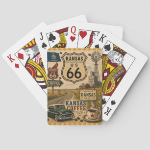 Baraja De Cartas Noche de juego de la Madre Carretera del Estado de