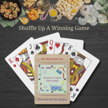 Noche de juego de mesa casual y divertida con cart