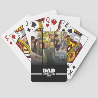 Baraja De Cartas Noche de juegos padre e hijo establecida por papá