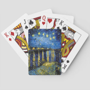 Baraja De Cartas Noche De Vincent Van Gogh Starry Sobre El Ródano 1
