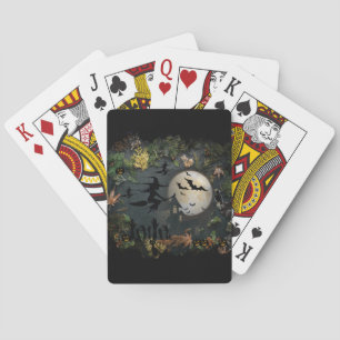 Baraja De Cartas Noche del Fiesta de las brujas