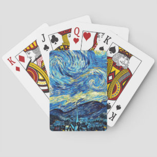 Baraja De Cartas Noche estrellada por Vincent van Gogh