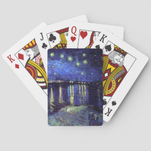 Baraja De Cartas Noche estrellada sobre el Ródano, Vincent Van Gogh