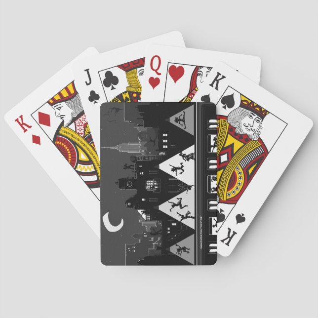 Baraja De Cartas Noches de Boogie de Nueva York (Reverso)